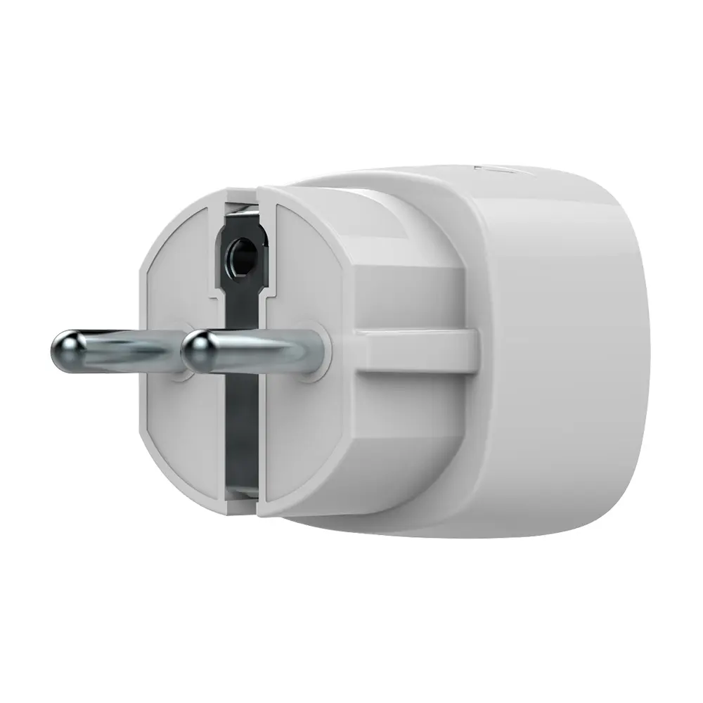 Беспроводная умная розетка со счетчиком энергопотребления Ajax Socket (type F) Jeweller (White) - Фото 4